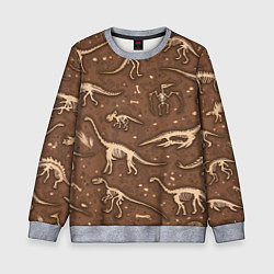 Детский свитшот Dinosaurs bones