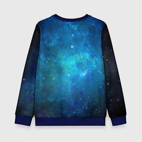 Детский свитшот Хомялёт / 3D-Синий – фото 2