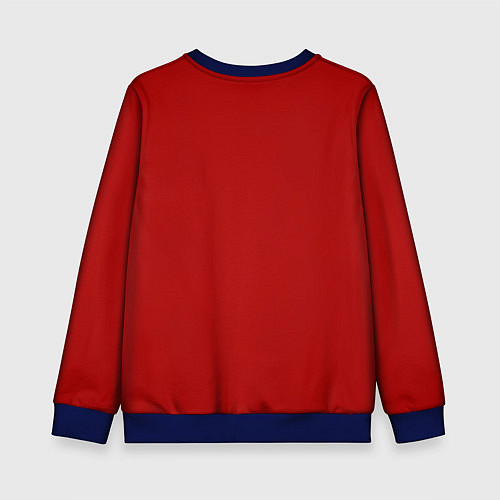 Детский свитшот С Новым годом 2024 / 3D-Синий – фото 2