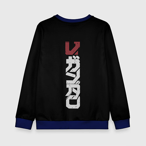 Детский свитшот Gundam аниме / 3D-Синий – фото 2