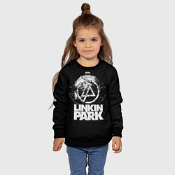 Свитшот детский Linkin Park рэп-метал, цвет: 3D-черный — фото 2