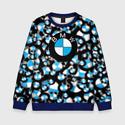 Свитшот детский BMW sportlogo, цвет: 3D-синий