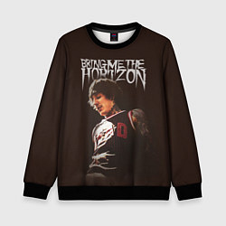 Свитшот детский Oli Sykes - Bring Me the Horizon, цвет: 3D-черный