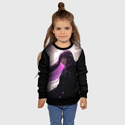 Свитшот детский Фрирен из аниме, цвет: 3D-черный — фото 2