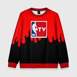 Детский свитшот NBA sport flame