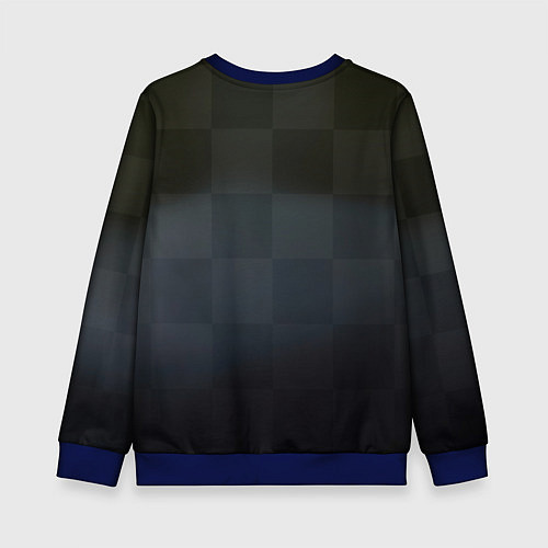 Детский свитшот Спорткар Наскар / 3D-Синий – фото 2