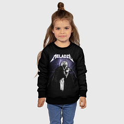 Свитшот детский Meladze - Metallica, цвет: 3D-черный — фото 2