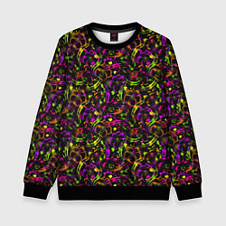 Детский свитшот Color bright pattern