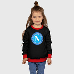 Свитшот детский Napoli fc, цвет: 3D-красный — фото 2