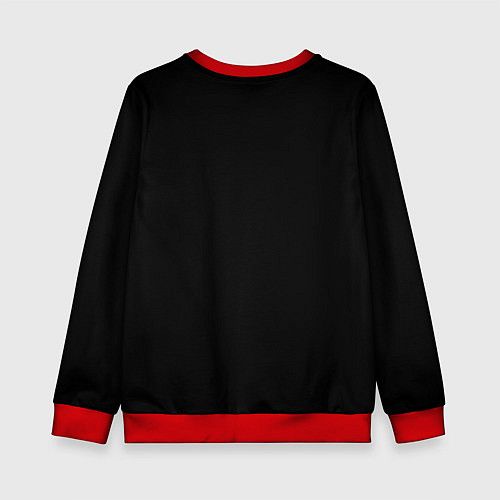 Детский свитшот Manchester United fc club / 3D-Красный – фото 2