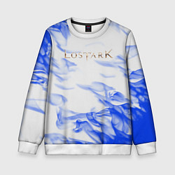 Детский свитшот Lostark flame blue