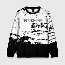 Свитшот детский Deathloop чёрные краски, цвет: 3D-черный