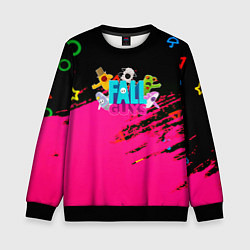 Детский свитшот Fall Guys kids color