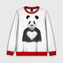 Детский свитшот Love panda