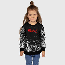 Свитшот детский Bullet for my valentine rock music, цвет: 3D-черный — фото 2