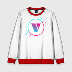 Свитшот детский Vertex neon fire, цвет: 3D-красный