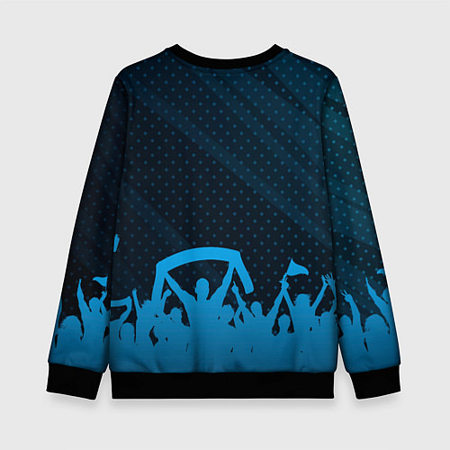 Детский свитшот Sporting legendary форма фанатов / 3D-Черный – фото 2