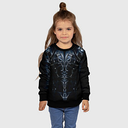 Свитшот детский Охотник на вампиров, цвет: 3D-черный — фото 2