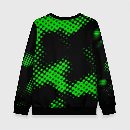 Детский свитшот Bayer 04 sport halftone / 3D-Черный – фото 2