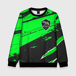 Свитшот детский Roma sport green, цвет: 3D-черный