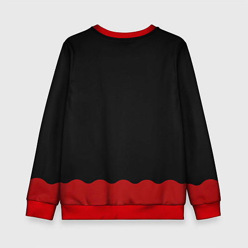 Детский свитшот Японские врата тории / 3D-Красный – фото 2