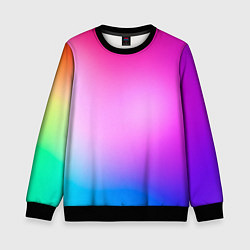 Детский свитшот Colorful gradient