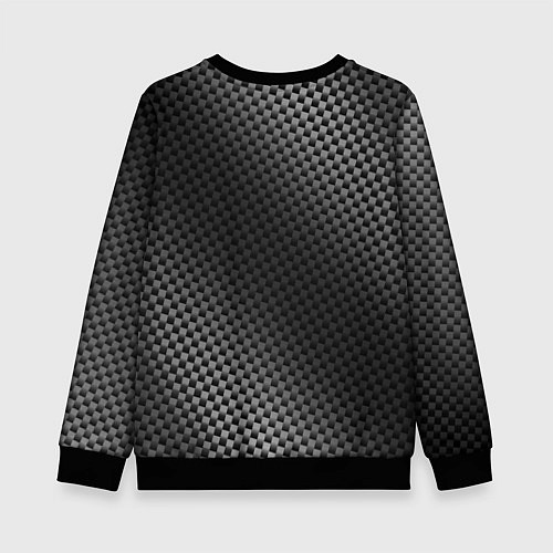 Детский свитшот Renault sport carbon / 3D-Черный – фото 2