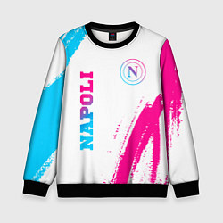 Детский свитшот Napoli neon gradient style вертикально