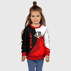 Свитшот детский Honda CR-V - sport uniform, цвет: 3D-красный — фото 2