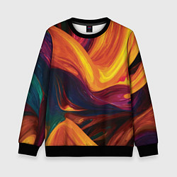 Детский свитшот Цветная абстракция colorful
