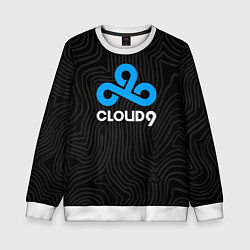 Свитшот детский Cloud9 hi-tech, цвет: 3D-белый