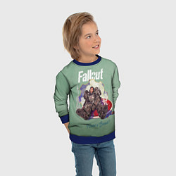 Свитшот детский Максимус - Фаллаут, цвет: 3D-синий — фото 2