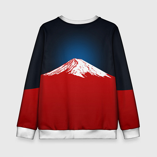 Детский свитшот Японский спортивный автомобиль / 3D-Белый – фото 2