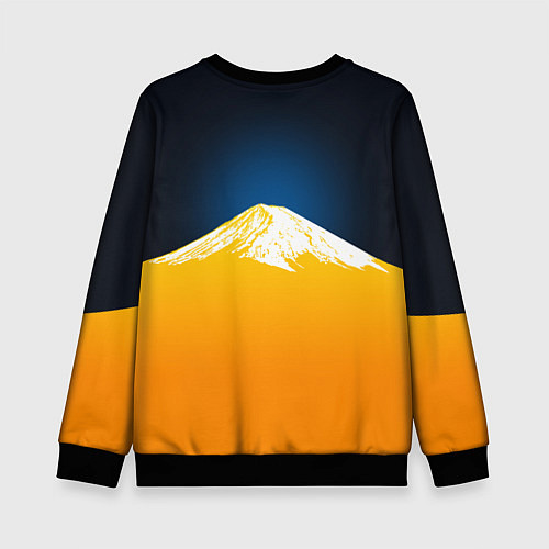 Детский свитшот Спортивный японский автомобиль / 3D-Черный – фото 2