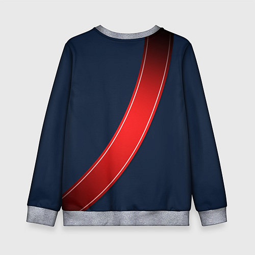 Детский свитшот Костюм выпускника с лентой / 3D-Меланж – фото 2