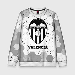 Свитшот детский Valencia sport на светлом фоне, цвет: 3D-белый