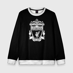 Свитшот детский Liverpool fc club, цвет: 3D-белый