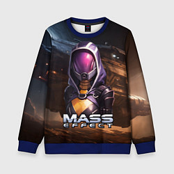 Свитшот детский Mass Effect ТалиЗора аватар, цвет: 3D-синий