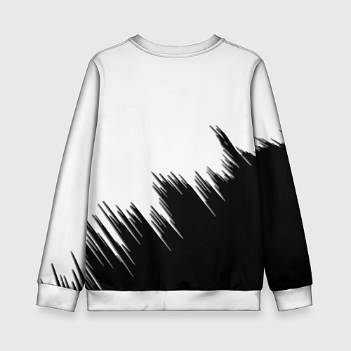 Детский свитшот Герб РФ просто краски / 3D-Белый – фото 2