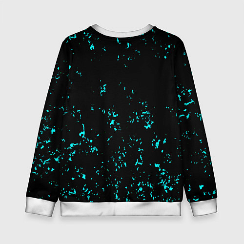 Детский свитшот Кровь андроида детроит / 3D-Белый – фото 2