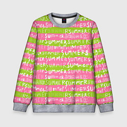 Детский свитшот Summer pattern
