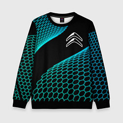 Детский свитшот Citroen electro hexagon