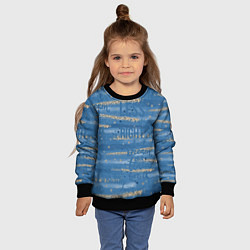 Свитшот детский Фитнес графика, цвет: 3D-черный — фото 2