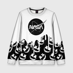 Детский свитшот Marshmello x Nasa