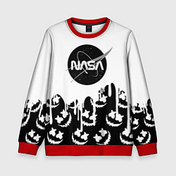 Детский свитшот Marshmello x Nasa
