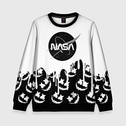 Детский свитшот Marshmello x Nasa