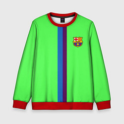 Свитшот детский Barcelona fc sport line, цвет: 3D-красный