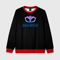 Детский свитшот Daewoo logo neon