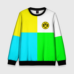 Свитшот детский Borussia color cport, цвет: 3D-черный