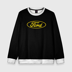 Детский свитшот Ford logo yellow